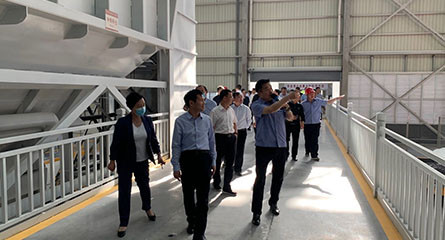 三門峽市工信系統(tǒng)領(lǐng)導(dǎo)視察重點企業(yè)升級“三大改造”