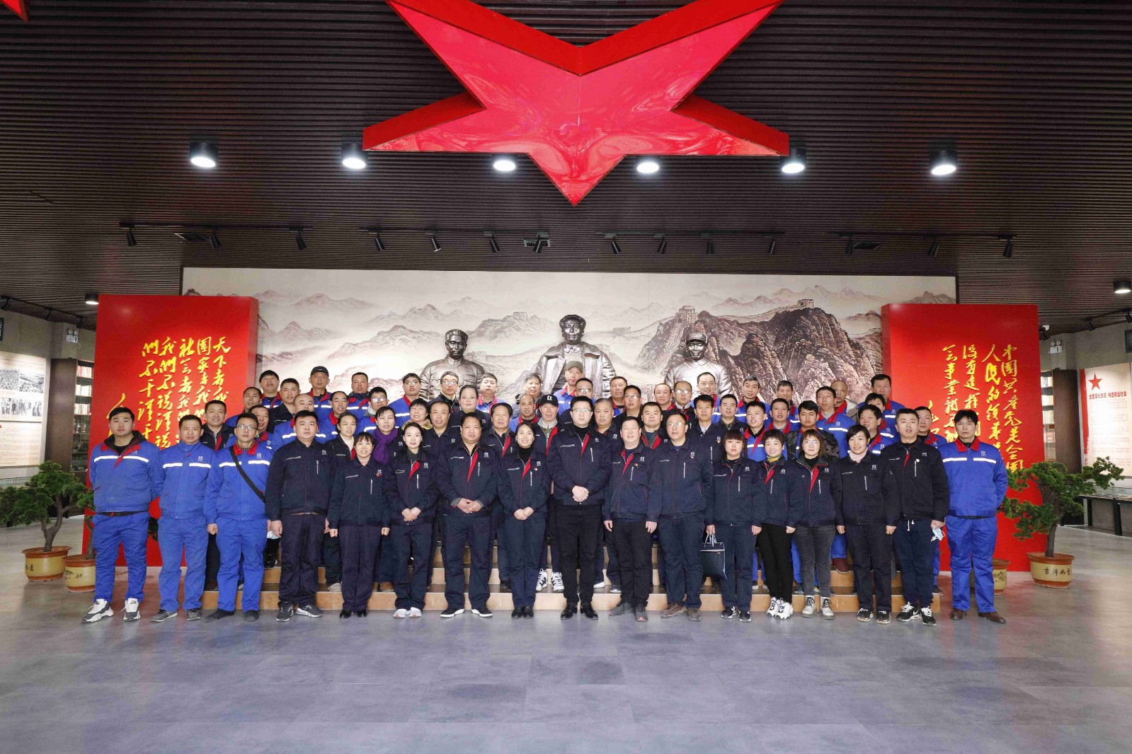 河南三耐組織職工參觀“河南振宇黨建教育基地”